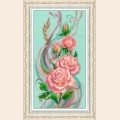 Набор для вышивания бисером ЗОЛОТЫЕ РУЧКИ "Розы" 